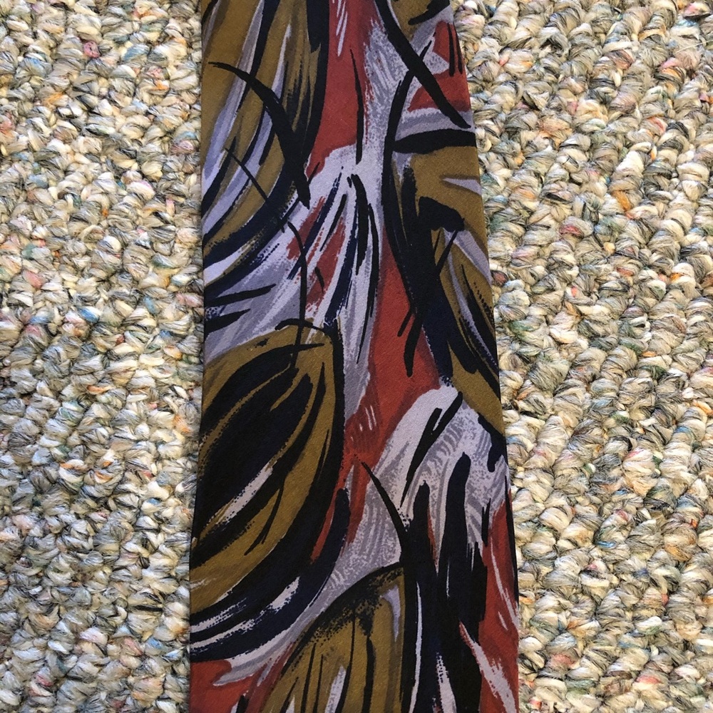Isaco silk tie